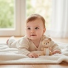 image:imagePlanToys LittleBear Wooden Baby Rattle amp Grasping Toy  Montessori Sensory Development for Coordination Focus amp Auditory Learning  EcoFriendly Infant Educational ToyLittle Bear